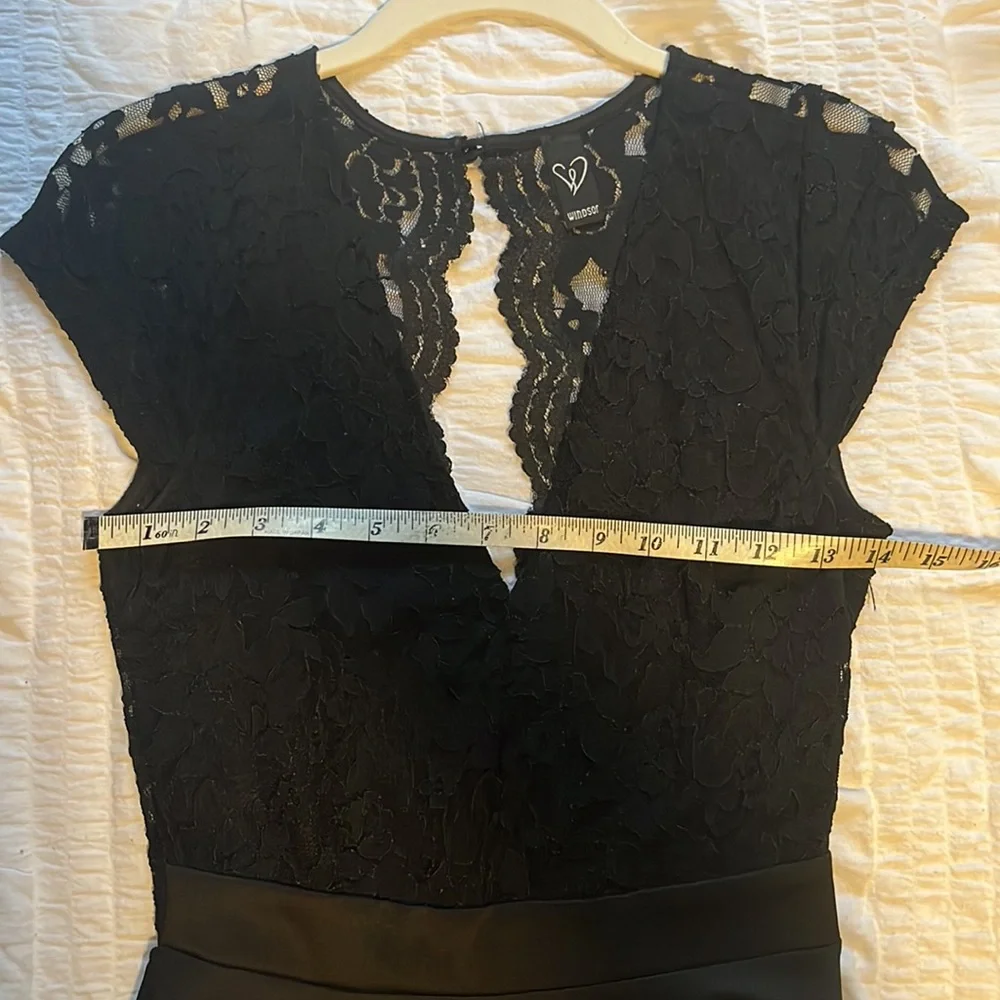 Windsor Black Mini Dress - Picture 12 of 15